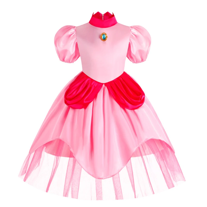 Peach Dress Cosplay Girl Costume Princess Dress Party Halloween Cosplay Party Birthday Roleplay Dress Kids Vestidos Clothes
Peach Dress Cosplay Girl Costume Princess Dress Party Halloween Cosplay Party Birthday Roleplay Dress Kids Vestidos Clothes