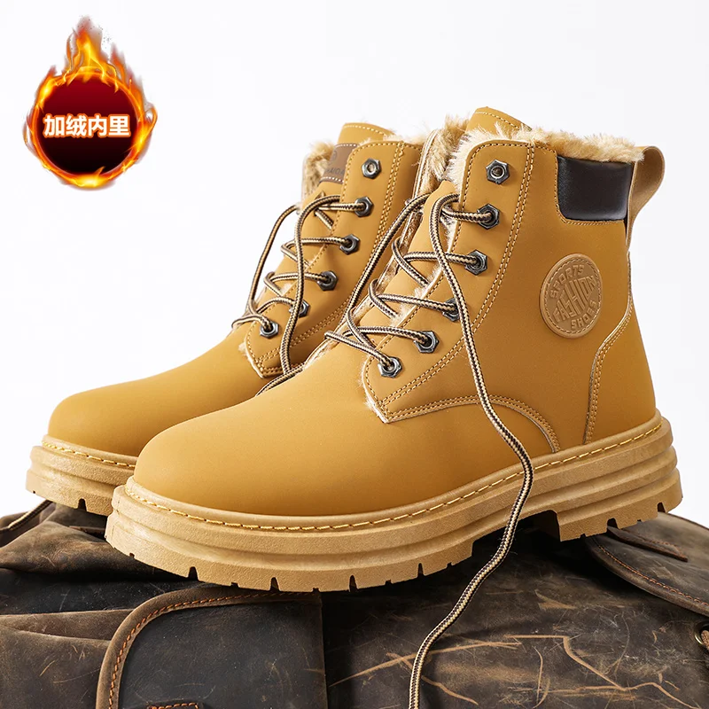 New Winter Men Boots Hight Quality Warm Army Boot Men's Waterproof Snow Boots 2022 Leather Ankle Boot Men Shoes Chaussure Homme
New Winter Men Boots Hight Quality Warm Army Boot Men's Waterproof Snow Boots 2022 Leather Ankle Boot Men Shoes Chaussure Homme