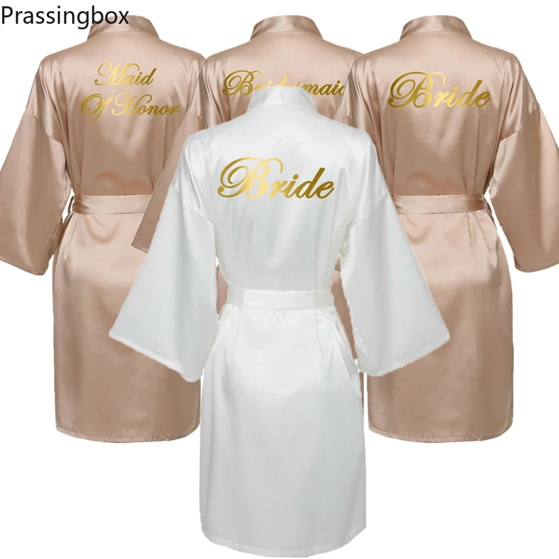 Satin Silk Robes for Women Wedding Robe Bride Bridesmaid Dressing Gown Bridesmaid Rose Gold Custom print robe
Satin Silk Robes for Women Wedding Robe Bride Bridesmaid Dressing Gown Bridesmaid Rose Gold Custom print robe