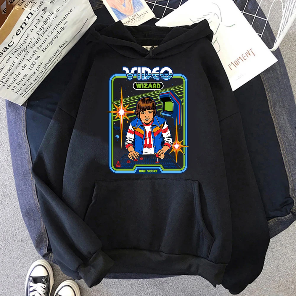 Video Wizard Hoodie Satan Demon Autumn and Winter Keep Warm Sweatshirt Women Men Long Sleeve Harajuku Pullover Sportswear
Video Wizard Hoodie Satan Demon Autumn and Winter Keep Warm Sweatshirt Women Men Long Sleeve Harajuku Pullover Sportswear