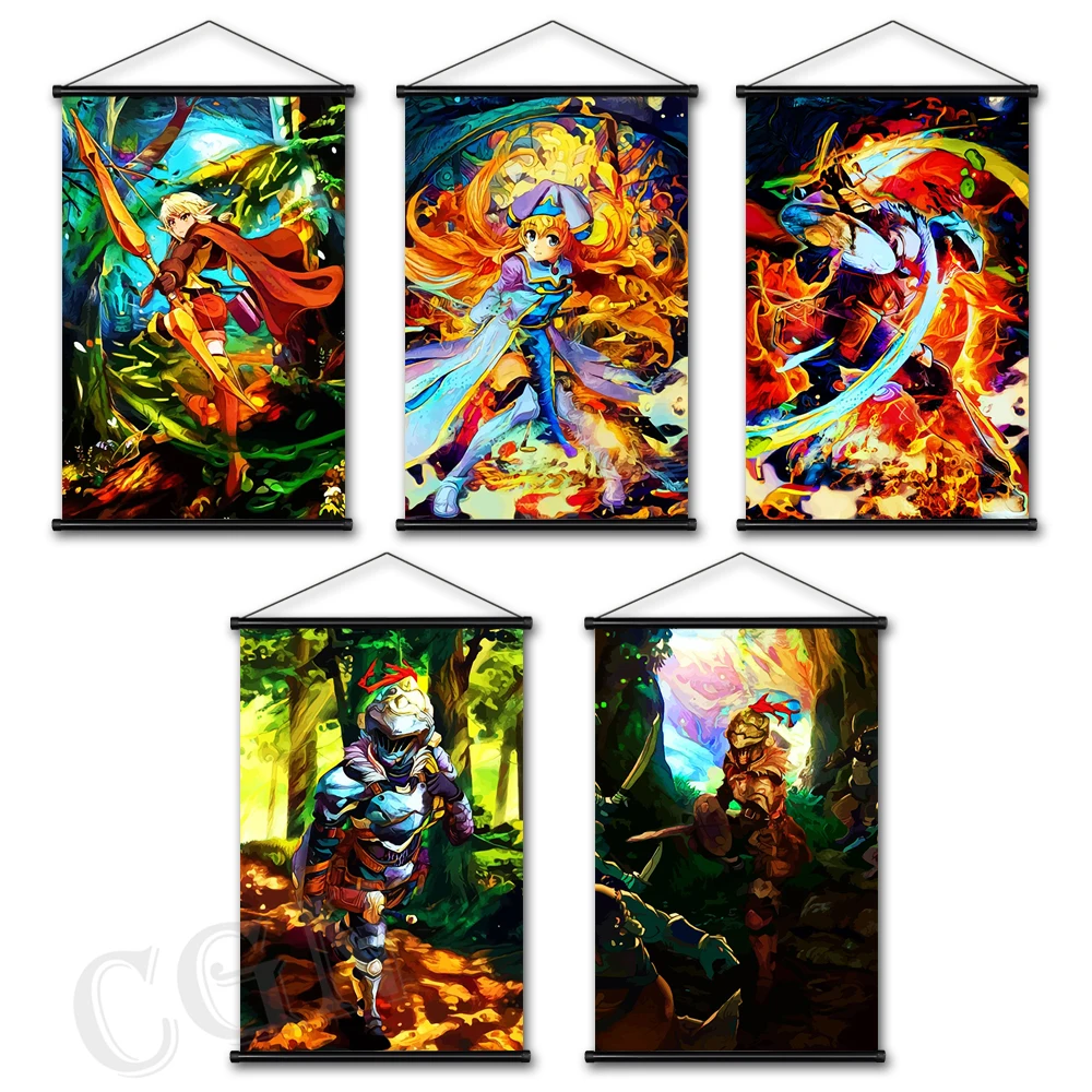 Goblin Slayer аниме винтажные картины прокрутки плакат Висячие декоративные картины для гостиной холст печать украшения спальни 
Goblin Slayer аниме винтажные картины прокрутки плакат Висячие декоративные картины для гостиной холст печать украшения спальни