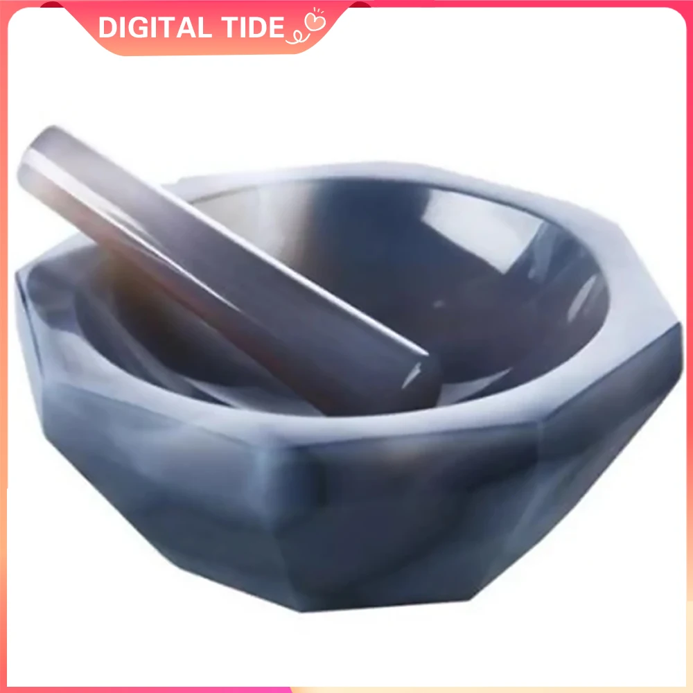 Натуральный агатовый ступка и пестик XMSJ
Натуральный агатовый ступка и пестик XMSJ