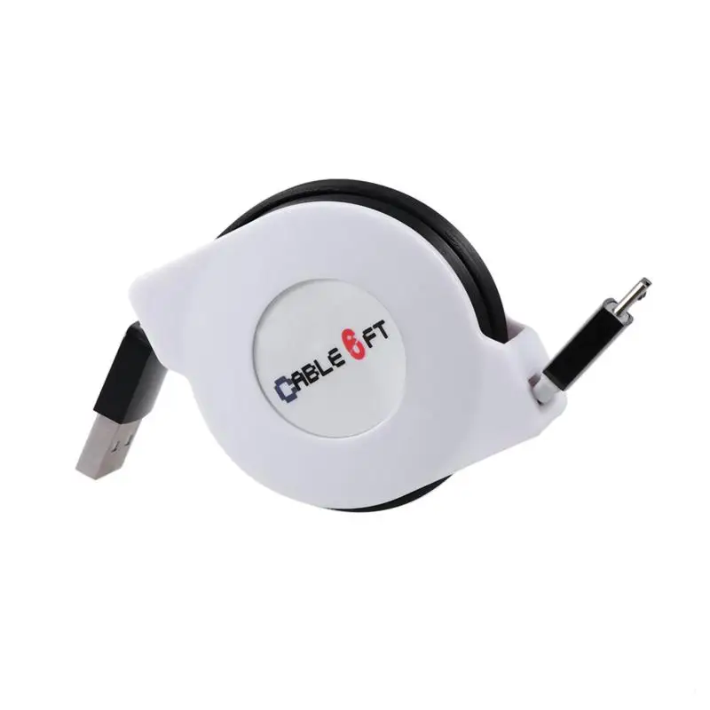 2m USB Charging Cable Retractable Fast Charging Cord Portable High Charger Cable for Android Phones (Black)
2m USB Charging Cable Retractable Fast Charging Cord Portable High Charger Cable for Android Phones (Black)