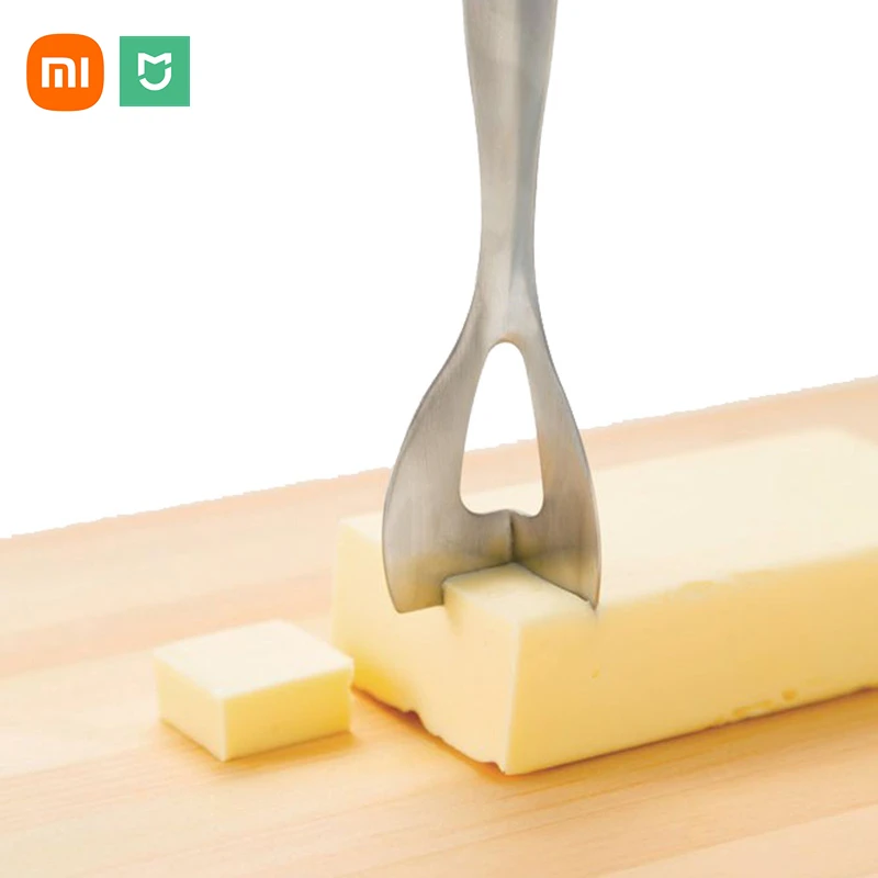 Xiaomi Mijia Cheese Cutter Slicer Food Grade Cheese Butter Cutter Cake Spatula Cheese Tools 304 Stainless Steel Scale Spoon
Xiaomi Mijia Cheese Cutter Slicer Food Grade Cheese Butter Cutter Cake Spatula Cheese Tools 304 Stainless Steel Scale Spoon