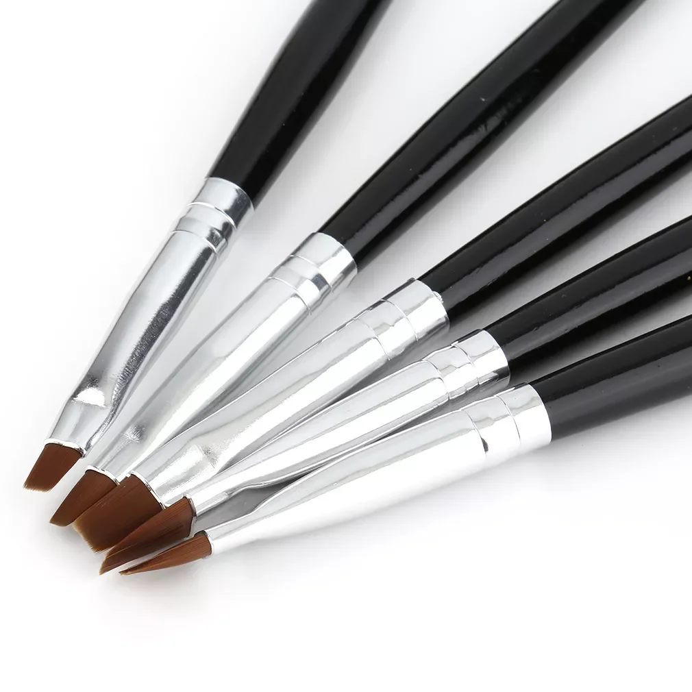 Quality 100% Top Good 5 Sizes Makeup Set Professional Acrylic Nail Art Brush Set Perfect Use For UV Gel Builder Nal Brushes
Quality 100% Top Good 5 Sizes Makeup Set Professional Acrylic Nail Art Brush Set Perfect Use For UV Gel Builder Nal Brushes