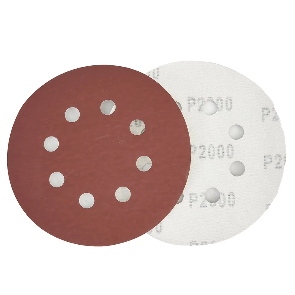 40PCS 5inch 125mm 8 Hole Sanding Discs Round Polishing Sandpaper 240-2000 Grit Polishing Buffing Tools Accessories
40PCS 5inch 125mm 8 Hole Sanding Discs Round Polishing Sandpaper 240-2000 Grit Polishing Buffing Tools Accessories