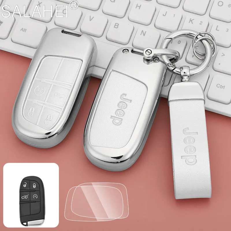 Auto Remote Key Case Full Cover Holder Protection For Jeep Grand Cherokee Chrysler 300C RenegadeCar Key Bag Keychain Accessories
Auto Remote Key Case Full Cover Holder Protection For Jeep Grand Cherokee Chrysler 300C RenegadeCar Key Bag Keychain Accessories