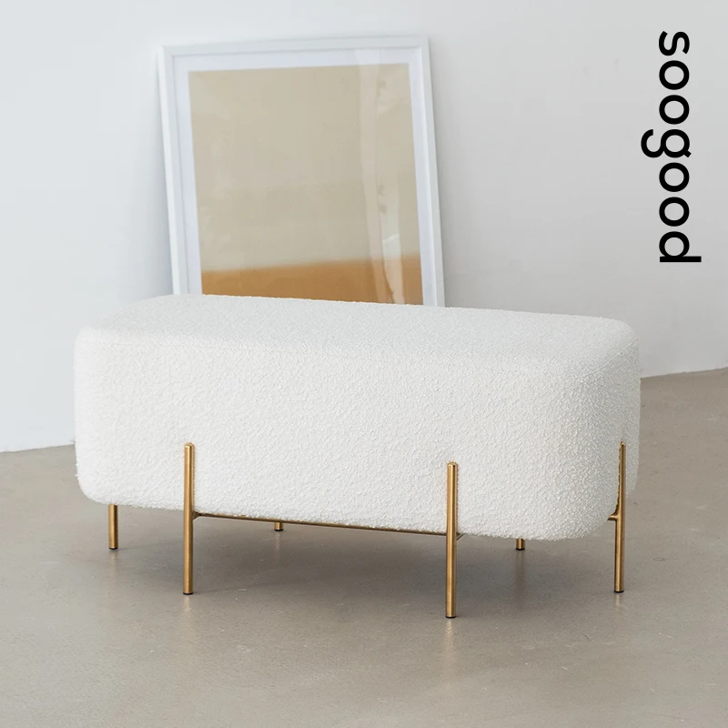 Modern minimalist low stool Tufted bedroom pedals Square leisure sofa stools Living room furniture
Modern minimalist low stool Tufted bedroom pedals Square leisure sofa stools Living room furniture