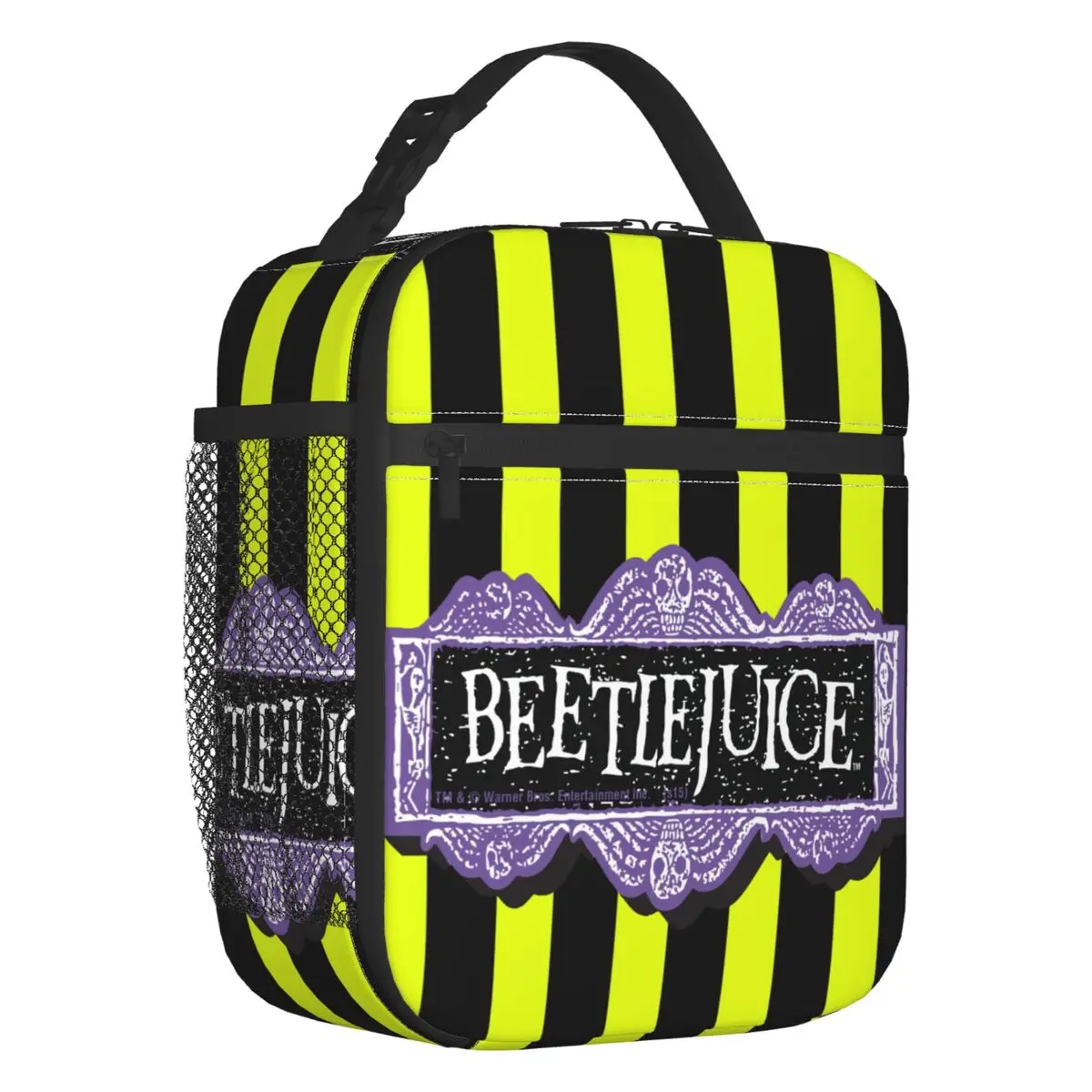 Horror Beetlejuice Film Tim Burton Insulated Lunch Bag for Women Waterproof Cooler Thermal Lunch Tote Kids School Children
Horror Beetlejuice Film Tim Burton Insulated Lunch Bag for Women Waterproof Cooler Thermal Lunch Tote Kids School Children