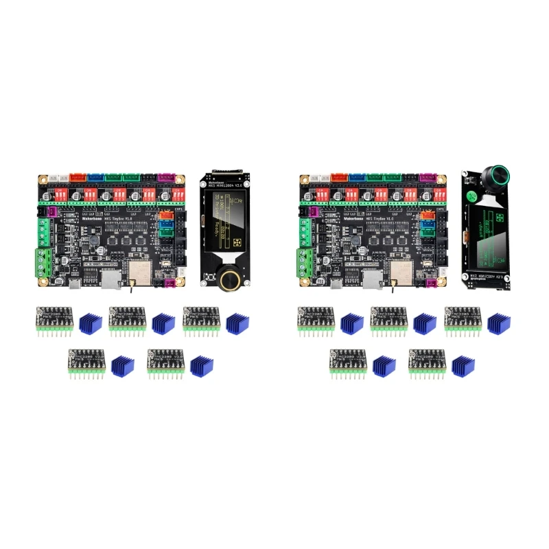 

N58E Makerbase MKS TinyBee Motherboard 3D Printer Control Board MINI12864 V3 Display