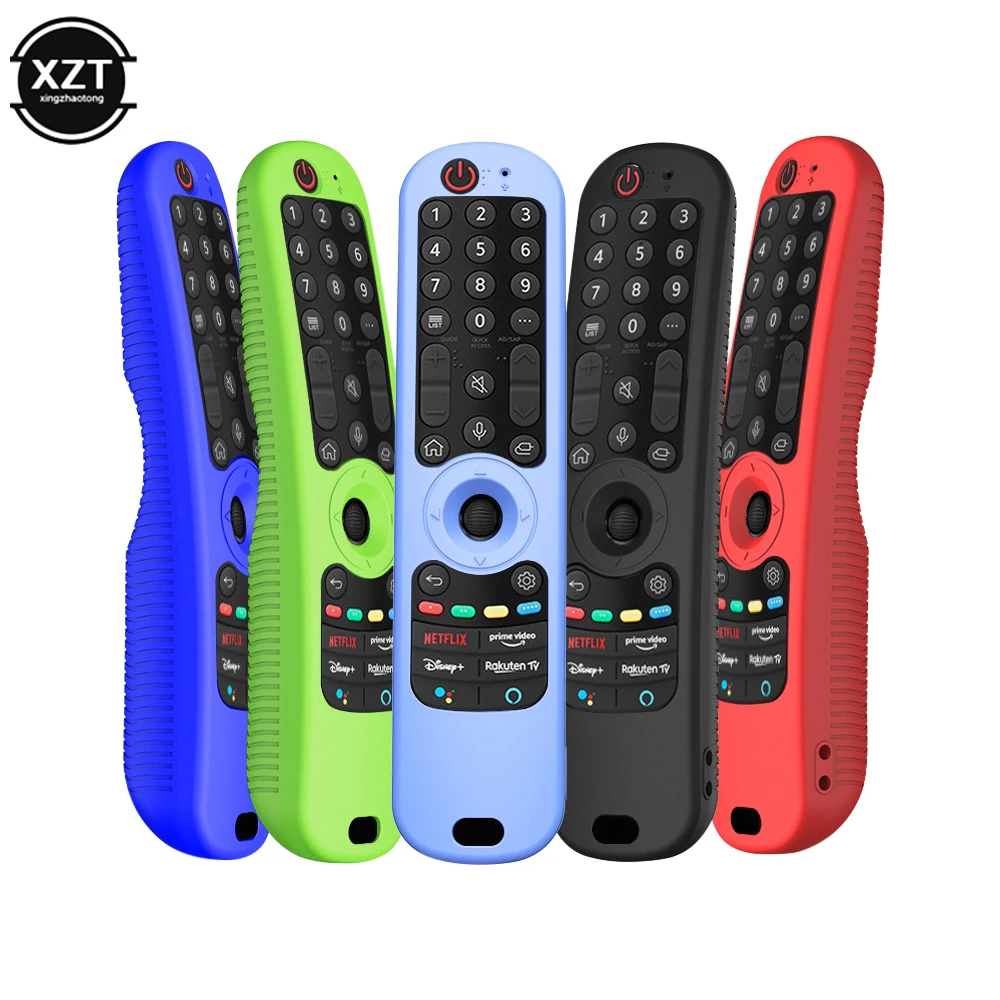 Silicone Case For 2021 LG Smart TV Remote Control LG MR21GA LG MR 21GC Dustproof Life-Waterproof Anti-drop Remote Control Covers 
Silicone Case For 2021 LG Smart TV Remote Control LG MR21GA LG MR 21GC Dustproof Life-Waterproof Anti-drop Remote Control Covers