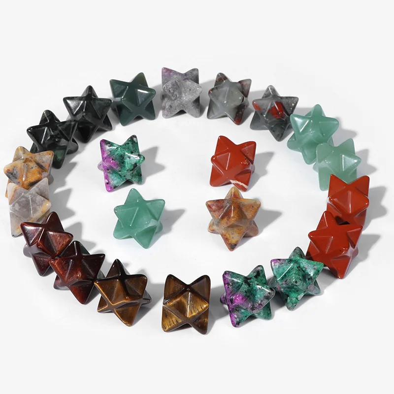 2PC Octagonal Shape Natural Stone Carved 3D Star Quartzs Healing Reiki Crystal Decoration Craft Home Decor Room Ornament 12-13mm
2PC Octagonal Shape Natural Stone Carved 3D Star Quartzs Healing Reiki Crystal Decoration Craft Home Decor Room Ornament 12-13mm
