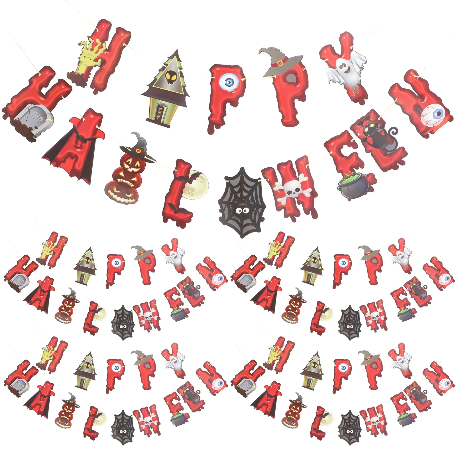 Halloween Bunting Flag Festival Banner Pendant Party Hanging Garland Ornament Decorative Layout
Halloween Bunting Flag Festival Banner Pendant Party Hanging Garland Ornament Decorative Layout