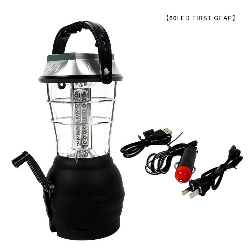 Light LED Manual Hand Crank Lamp Solar Energy Power Camping Outdoor Lighting Supplies 60 LED 1 Gear
Light LED Manual Hand Crank Lamp Solar Energy Power Camping Outdoor Lighting Supplies 60 LED 1 Gear