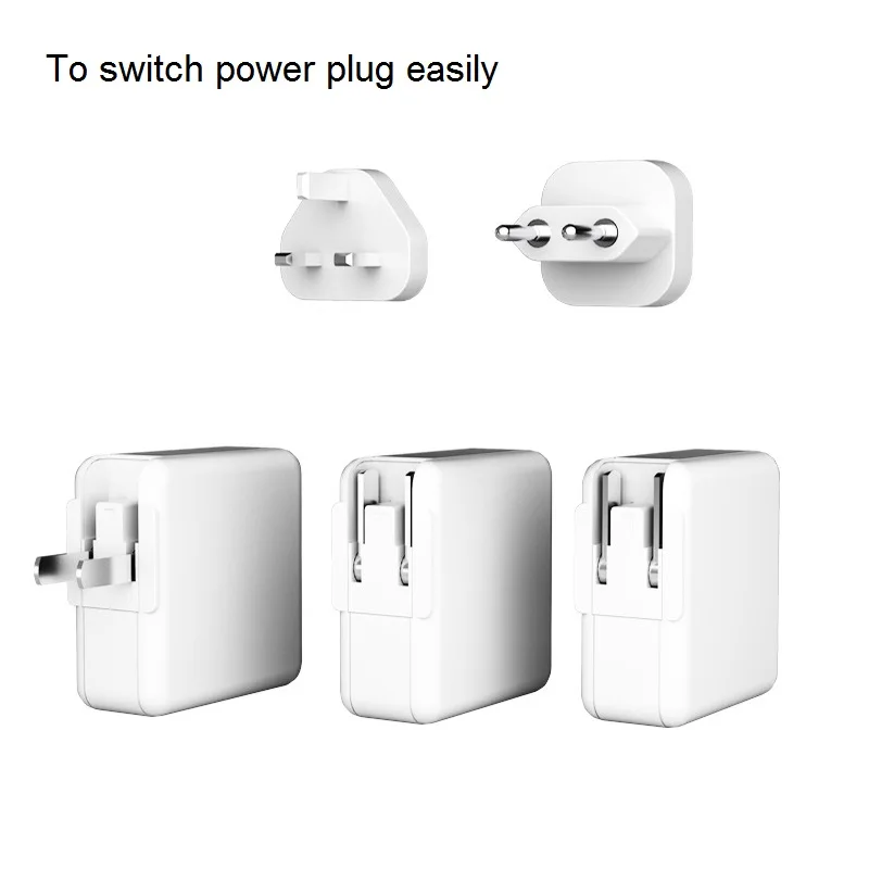 US EU UK Plug Multi-ports USB C PD 65W GaN Charger for Notebook Laptop Tablet Cell Phone
US EU UK Plug Multi-ports USB C PD 65W GaN Charger for Notebook Laptop Tablet Cell Phone