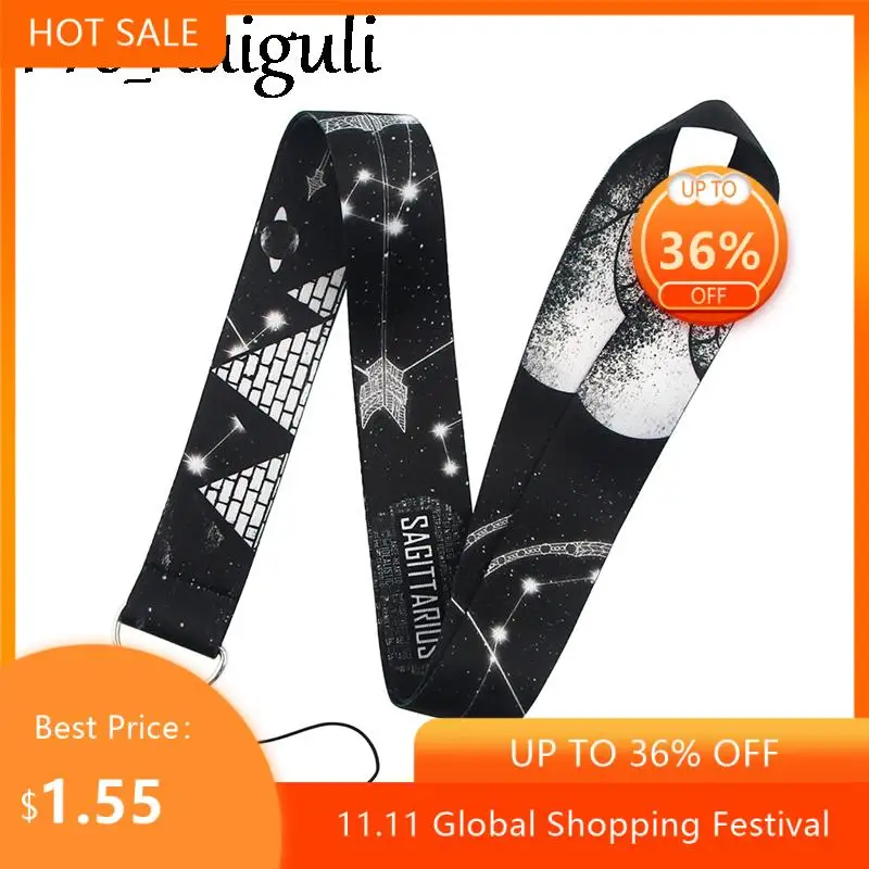 Constellation LEO Sagittarius Art Key Chain webbings ribbons Neck Strap for Phone Keys ID Card Cartoon Lanyards Hang Rope
Constellation LEO Sagittarius Art Key Chain webbings ribbons Neck Strap for Phone Keys ID Card Cartoon Lanyards Hang Rope