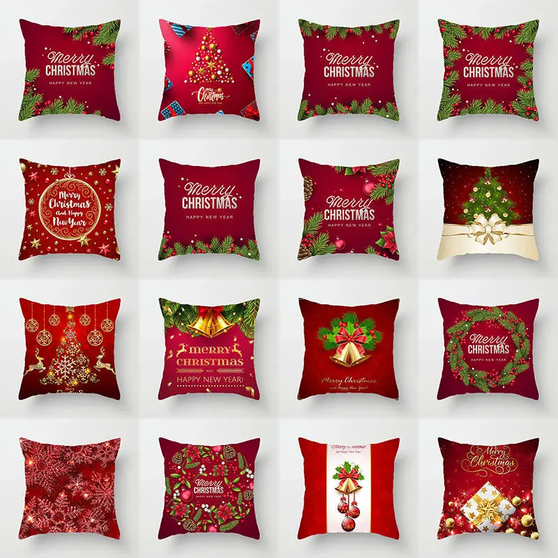Christmas Pillowcase Decorative Linen Cushion Cover For Sofa Printed Pillow Car Cushion Christmas Home Decor
Christmas Pillowcase Decorative Linen Cushion Cover For Sofa Printed Pillow Car Cushion Christmas Home Decor