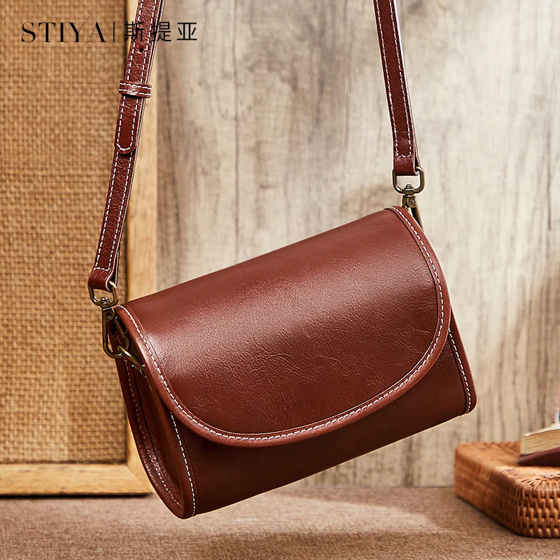 Stiya's handmade leather bag with the first layer, women's 2022 shoulder bag, broadband messenger bag, steamed bun bag
Stiya's handmade leather bag with the first layer, women's 2022 shoulder bag, broadband messenger bag, steamed bun bag