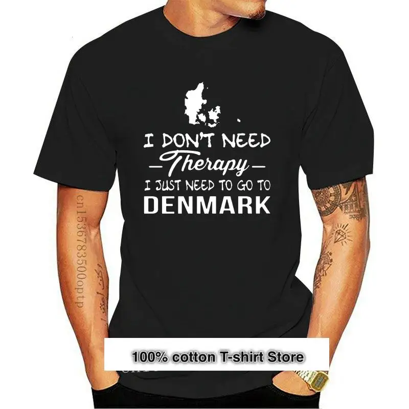 Camiseta con estampado Vintage para hombre, camisa de terapia de Dinamarca, cuello redondo, nueva
Camiseta con estampado Vintage para hombre, camisa de terapia de Dinamarca, cuello redondo, nueva