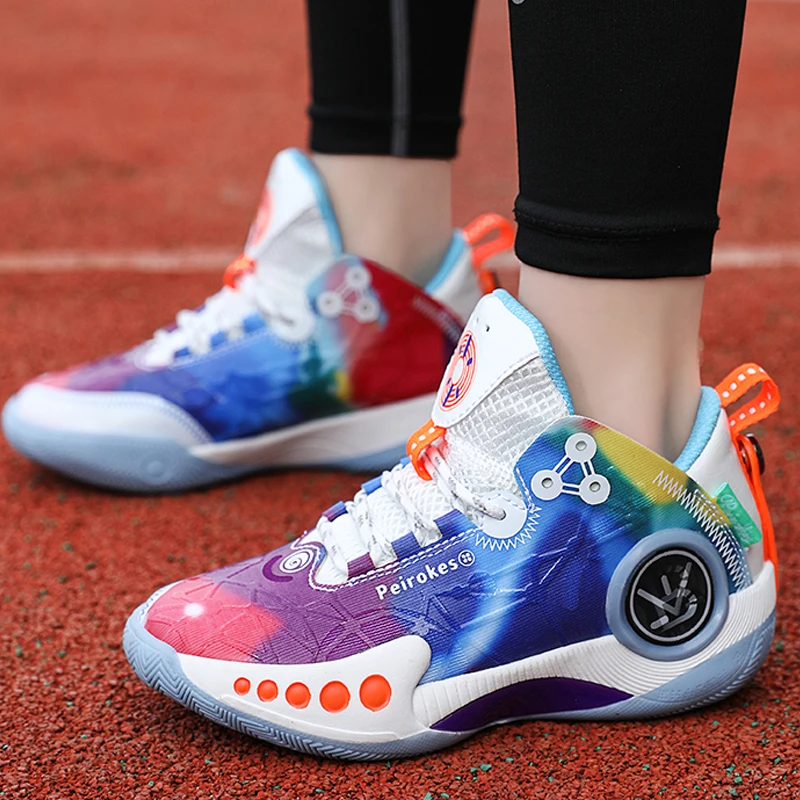 Kids Basketball Boots Tennis Basket Shoes Children Sneakers for Big Girls Boys Toddlers Sports Flats Non-Slip 7-15Y Size 30-40
Kids Basketball Boots Tennis Basket Shoes Children Sneakers for Big Girls Boys Toddlers Sports Flats Non-Slip 7-15Y Size 30-40