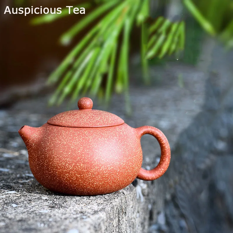 230ml Classic Yixing Purple Clay Raw Ore Dragon Blood Sand Xi Shi Pot Handmade Household Kung Fu Teaset Tea Ceremony Accessories
230ml Classic Yixing Purple Clay Raw Ore Dragon Blood Sand Xi Shi Pot Handmade Household Kung Fu Teaset Tea Ceremony Accessories