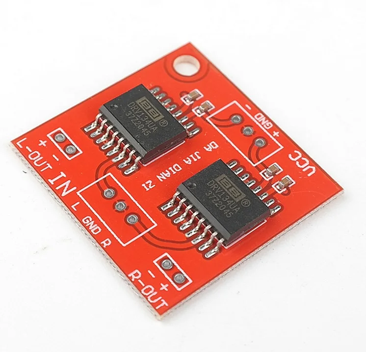 NEW Dual Channel DRV134 Unbalanced To Balance Board Use For Balanced Input Power Amplifier Board
NEW Dual Channel DRV134 Unbalanced To Balance Board Use For Balanced Input Power Amplifier Board