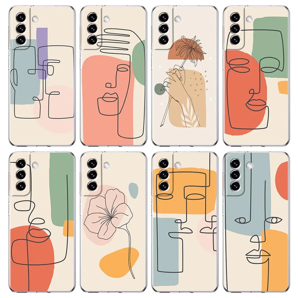 Couples Flower One Line Wall Art Phone Case For Samsung S22 5G S20 Ultra S21 FE 5G S10E S9 S8 S10 Plus Note 20 10 Clear Cover
Couples Flower One Line Wall Art Phone Case For Samsung S22 5G S20 Ultra S21 FE 5G S10E S9 S8 S10 Plus Note 20 10 Clear Cover