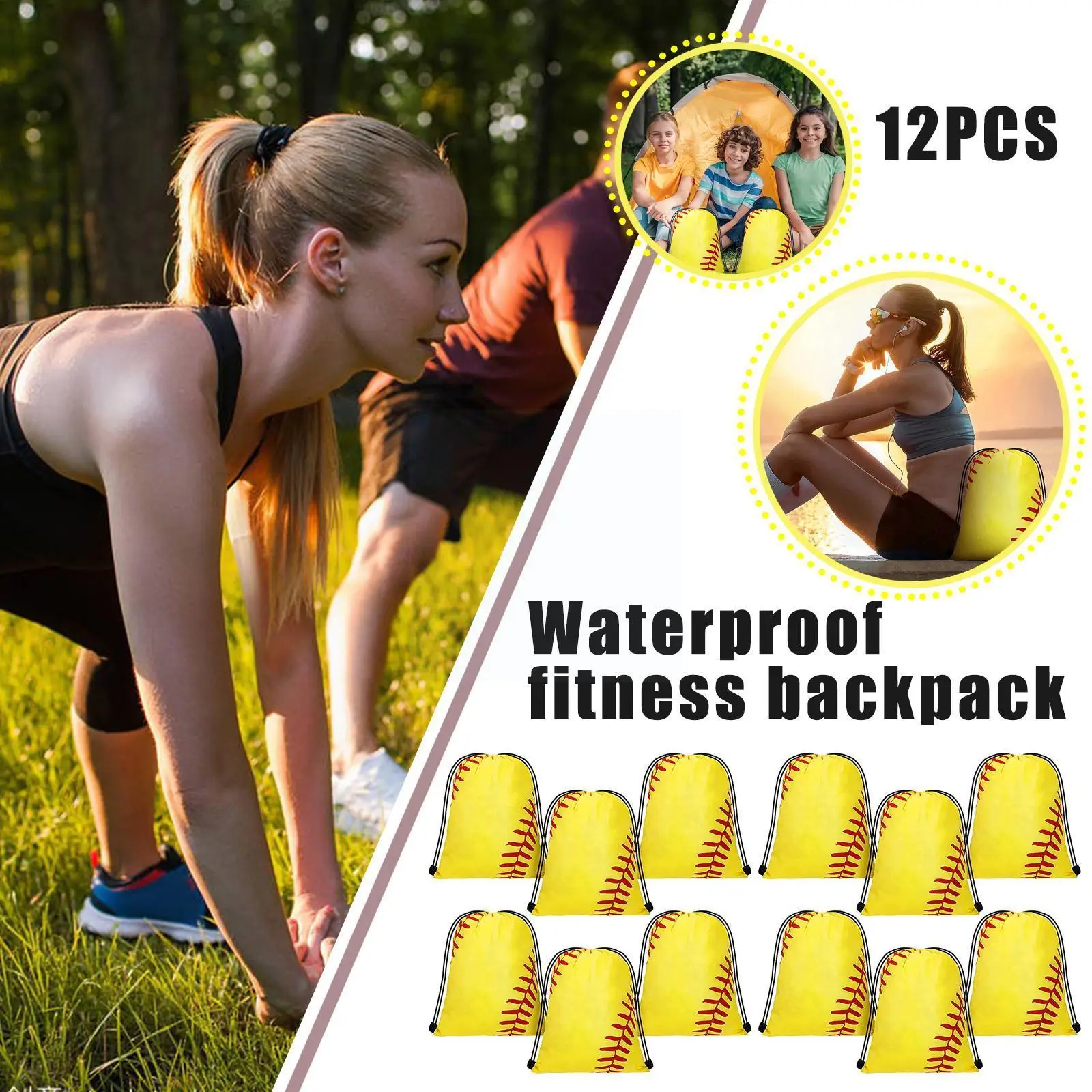 12pcs/lot Sports Drawstring Bag Waterproof Sport Fitness Bags Foldable Camping Swimming Backpackhiking Storage Bag Pouch R7e0
12pcs/lot Sports Drawstring Bag Waterproof Sport Fitness Bags Foldable Camping Swimming Backpackhiking Storage Bag Pouch R7e0