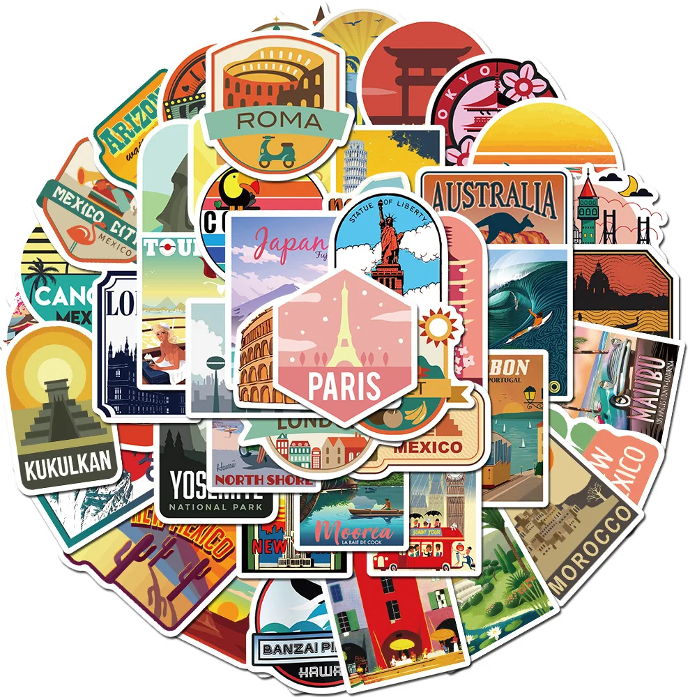 50pcs the view of the city Stickers Aesthetic Guitar Laptop Car Mix Waterproof Anime Sticker Kid Toy
50pcs the view of the city Stickers Aesthetic Guitar Laptop Car Mix Waterproof Anime Sticker Kid Toy