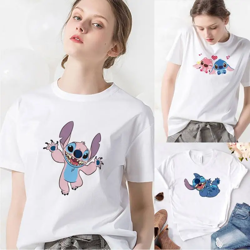 Disney Cute Lilo Stitch Love Heart T Shirt Women Loungefly Clothes Tshirt Hipster America Fashion Vacation Edgy
Disney Cute Lilo Stitch Love Heart T Shirt Women Loungefly Clothes Tshirt Hipster America Fashion Vacation Edgy