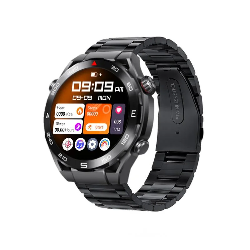 EX18 Smart Watch Outdoor Sports Fitness Tracker Compass NFC Bluetooth Call AI Voice Heart Rate Blood Pressure 1.6-inch Screen
EX18 Smart Watch Outdoor Sports Fitness Tracker Compass NFC Bluetooth Call AI Voice Heart Rate Blood Pressure 1.6-inch Screen