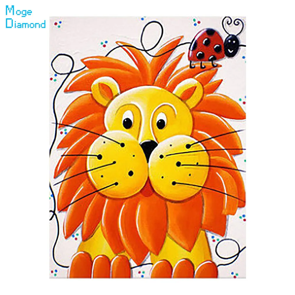 Cartoon Little Lion Butterfly Diamond Painting Round Full Drill Nouveaute DIY Needlework Mosaic Embroidery 5D Cross Stitch
Cartoon Little Lion Butterfly Diamond Painting Round Full Drill Nouveaute DIY Needlework Mosaic Embroidery 5D Cross Stitch