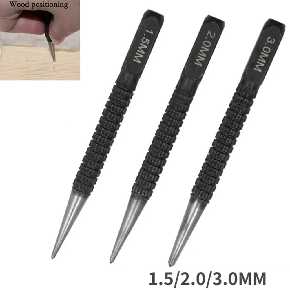 1pcs 1.5/2/3mm Alloy Steel Center Punch Metal Wood Marking Drilling Tools Center Punch Positioning Punch Hole Hand Tool
1pcs 1.5/2/3mm Alloy Steel Center Punch Metal Wood Marking Drilling Tools Center Punch Positioning Punch Hole Hand Tool