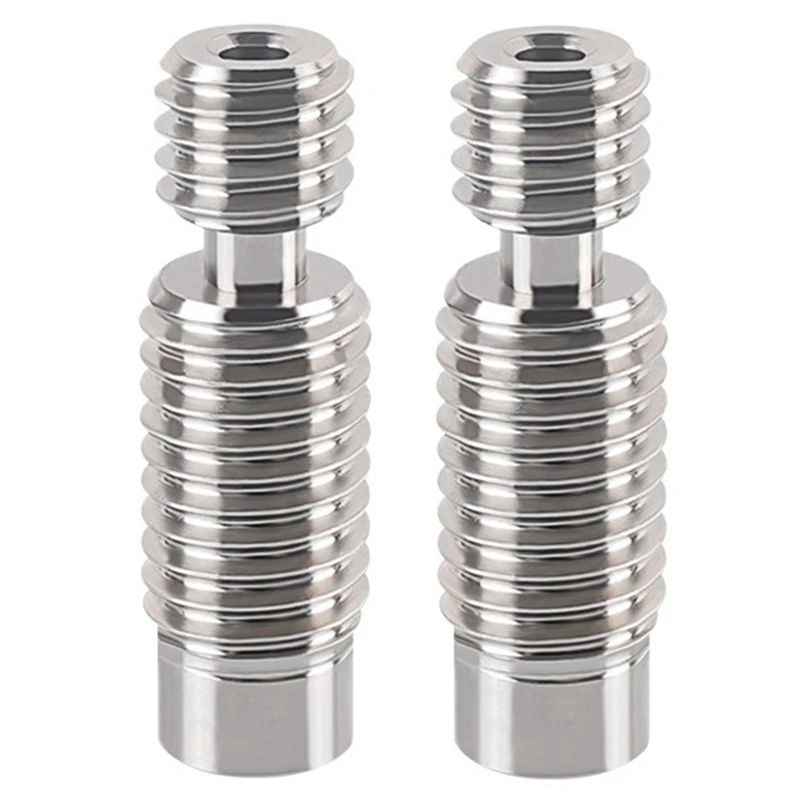 2PCS Upgrade 3D Printer High Temperature Resistant M6 Thread Grade 5 Titanium Throat, For V5/V6, Titan Aero
2PCS Upgrade 3D Printer High Temperature Resistant M6 Thread Grade 5 Titanium Throat, For V5/V6, Titan Aero