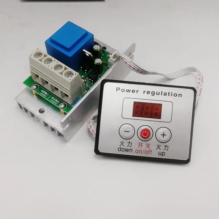 SCR Voltage Regulator with Voltage Regulator Oven Controller Hot Pot Controller Heating Tube Temperature Regulation
SCR Voltage Regulator with Voltage Regulator Oven Controller Hot Pot Controller Heating Tube Temperature Regulation