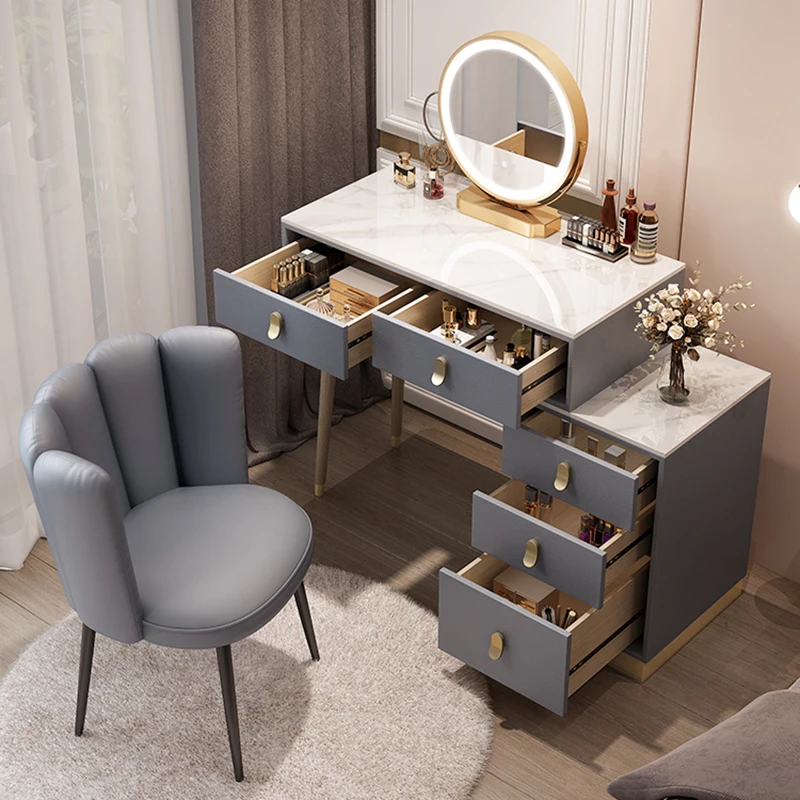Storage Drawer Dresser Luxury Mirror Bedroom Minimalist Make Up Table Set Nordic Comoda Pra Quarto Household Wold Furniture
Storage Drawer Dresser Luxury Mirror Bedroom Minimalist Make Up Table Set Nordic Comoda Pra Quarto Household Wold Furniture