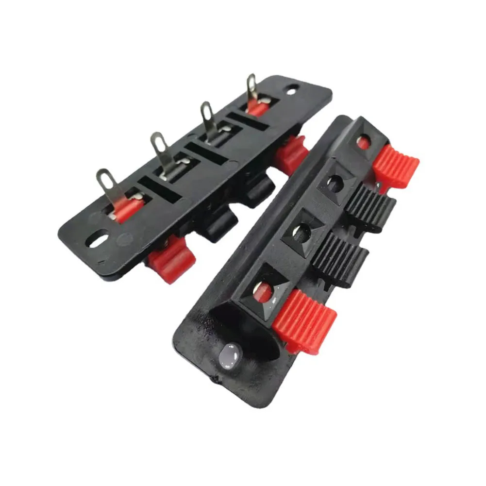 2pcs WP External Banana jack 4Pin Speaker Amplifier Wire Clip Audio Socket WP4 4 Pole Spring Terminal Switch
2pcs WP External Banana jack 4Pin Speaker Amplifier Wire Clip Audio Socket WP4 4 Pole Spring Terminal Switch