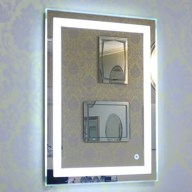 Led Makeup Mirror Wall Mounted Bath Mirror 500x700mm / 600x800mm Bath Mirrors home bathroom mirror
Led Makeup Mirror Wall Mounted Bath Mirror 500x700mm / 600x800mm Bath Mirrors home bathroom mirror