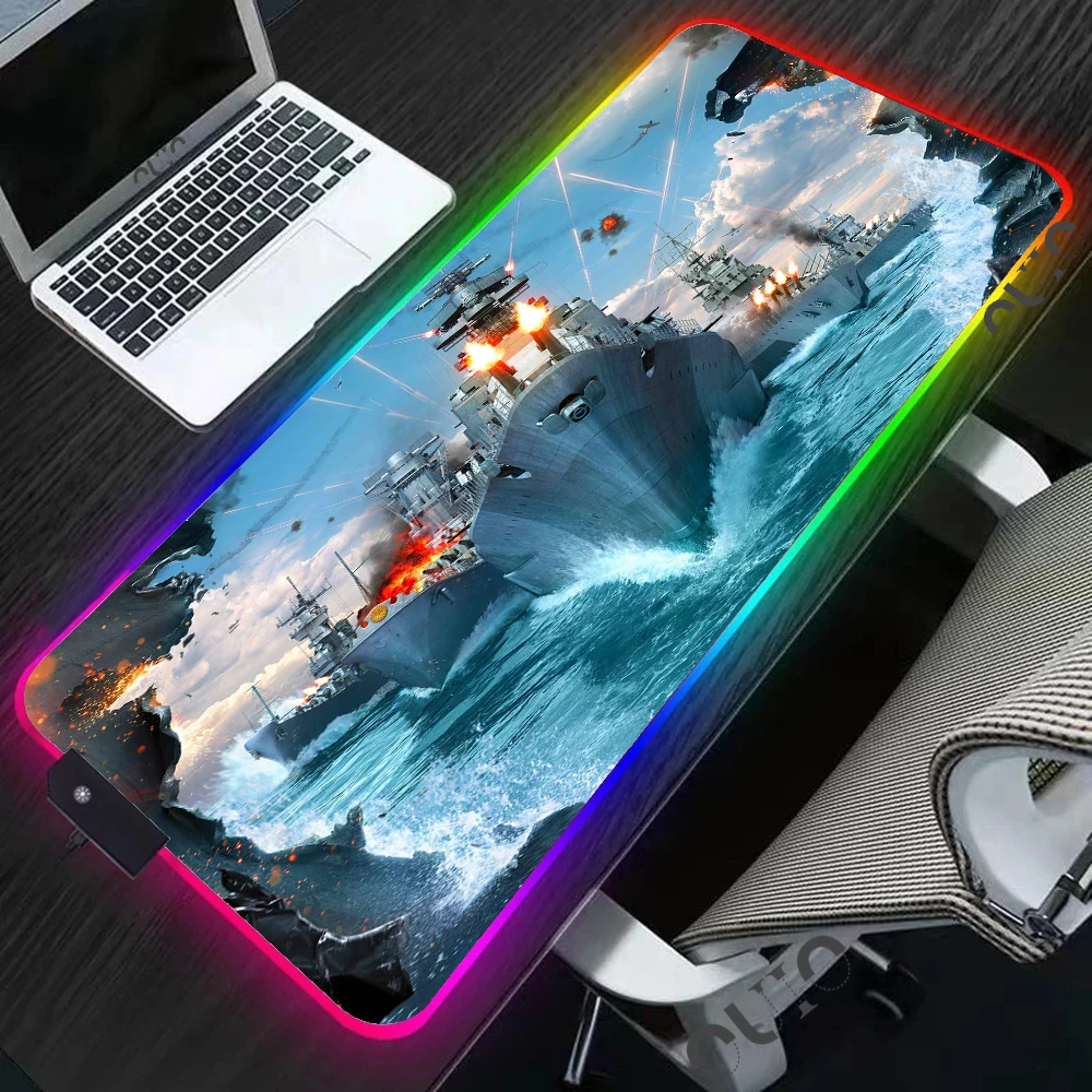 RGB Mouse Pad Gamer Carpet Notbook Computer Mousepad World of Warships Gaming Mouse Pads Gamer Keyboard Mat Laptop LED Mouse Pad
RGB Mouse Pad Gamer Carpet Notbook Computer Mousepad World of Warships Gaming Mouse Pads Gamer Keyboard Mat Laptop LED Mouse Pad
