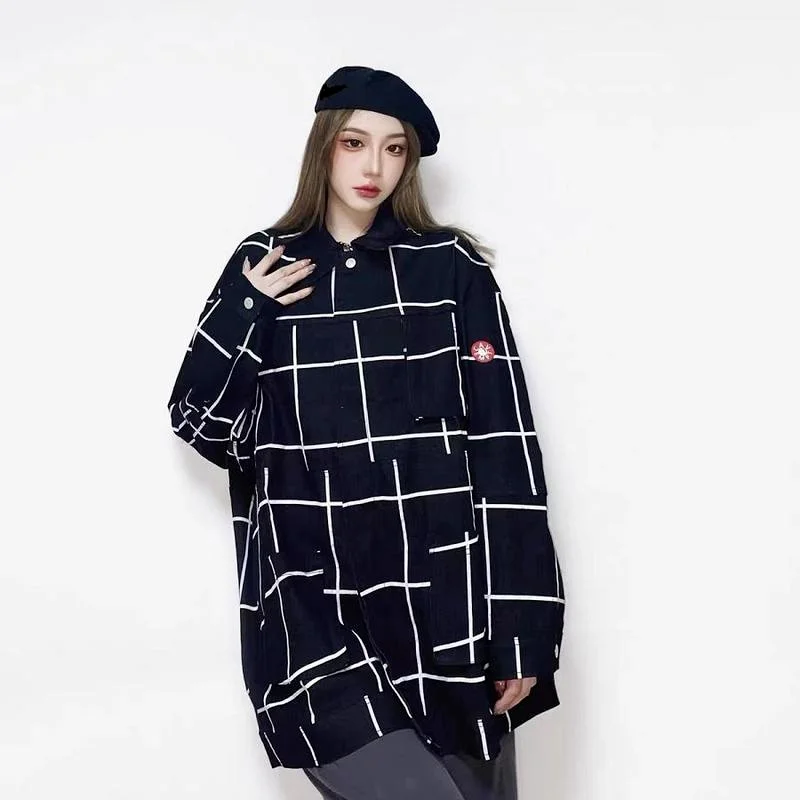 22SS Plaid Striped Denim Jacket Cavempt Jackets Men Women EU Size Heavy Fabric Cavempt Coat Fashion Autumn Winter Military
22SS Plaid Striped Denim Jacket Cavempt Jackets Men Women EU Size Heavy Fabric Cavempt Coat Fashion Autumn Winter Military