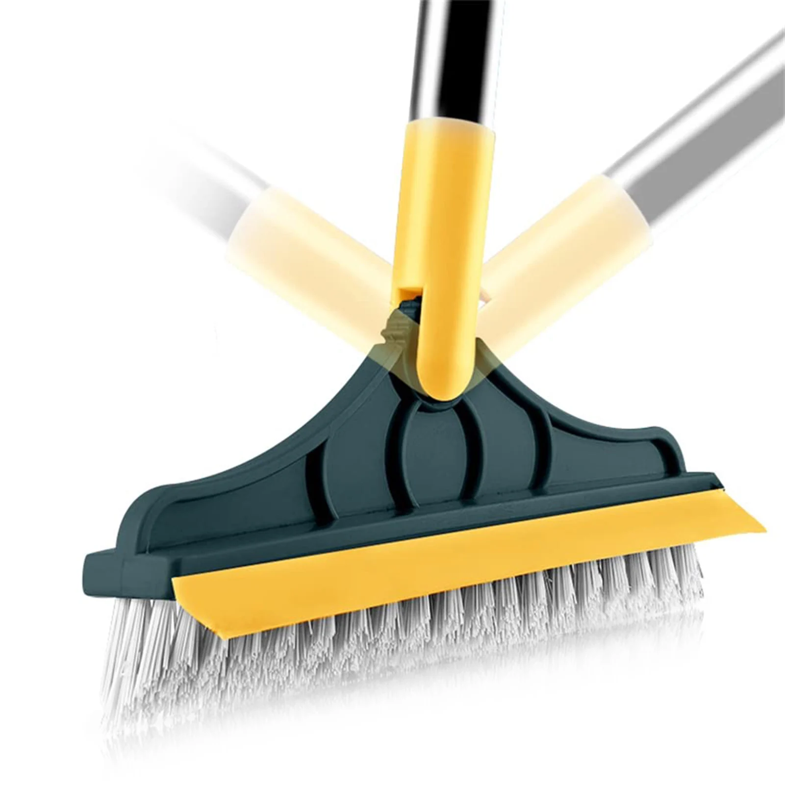 Scrub Brush with Long Handle 2 in 1 Cleaning Scrub Brush Adjustable V-shaped Floor Brush Scrubber 120 Degree Triangular Rotating
Scrub Brush with Long Handle 2 in 1 Cleaning Scrub Brush Adjustable V-shaped Floor Brush Scrubber 120 Degree Triangular Rotating