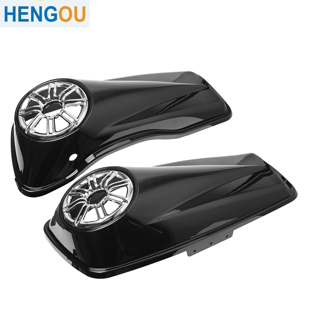 Motorcycle Gloss Black 6.5" Saddlebag Speaker Lids For Harley Touring CVO Electra Street Glide Road King Limited FLHTKSE 14-22
Motorcycle Gloss Black 6.5" Saddlebag Speaker Lids For Harley Touring CVO Electra Street Glide Road King Limited FLHTKSE 14-22