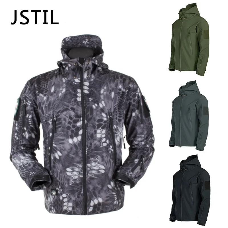 2022 New Men's Softshell Jacket Spring Autumn Military Tactical Bomber Jackets Outwear Coat Casual Fashion Pilot Windbreaker Men
2022 New Men's Softshell Jacket Spring Autumn Military Tactical Bomber Jackets Outwear Coat Casual Fashion Pilot Windbreaker Men
