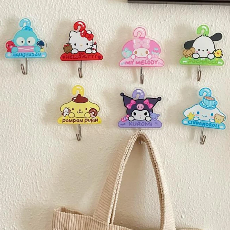 Милая Sanrio Hellokitty Kuromi Mymelody Cinnamoroll похватка pompurin без следов Крючок для ванной подарок игрушки для девочек
Милая Sanrio Hellokitty Kuromi Mymelody Cinnamoroll похватка pompurin без следов Крючок для ванной подарок игрушки для девочек