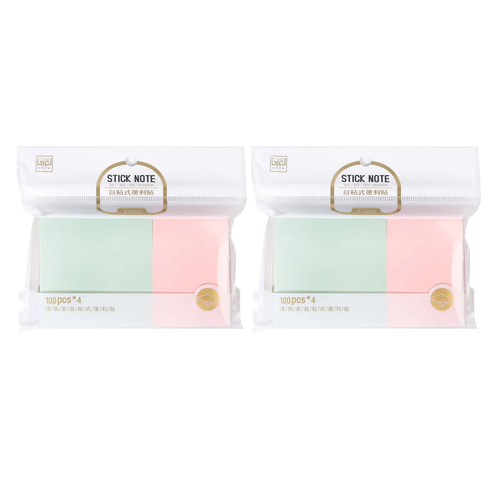 2 Sets of Decorative Memo Pads Tearable Stickers Office Stick Notes Writing Notes
2 Sets of Decorative Memo Pads Tearable Stickers Office Stick Notes Writing Notes