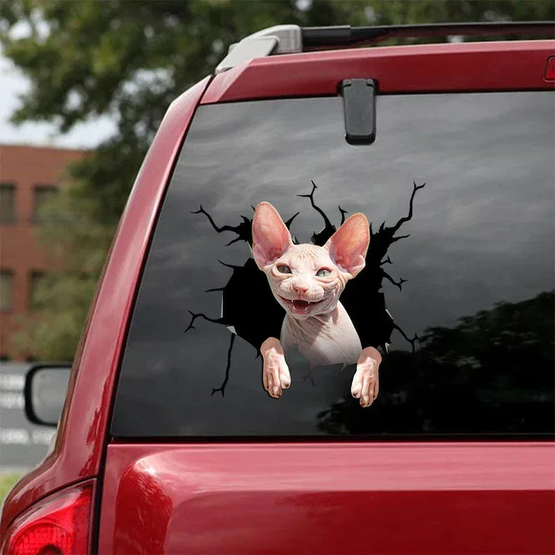 Наклейка в виде кошки Sphynx-подходит для автомобилей, окон, ноутбуков и любых гладких поверхностей, наклейки в виде кошки Sphynx, персонализированные наклейки в виде кошки
Наклейка в виде кошки Sphynx-подходит для автомобилей, окон, ноутбуков и любых гладких поверхностей, наклейки в виде кошки Sphynx, персонализированные наклейки в виде кошки