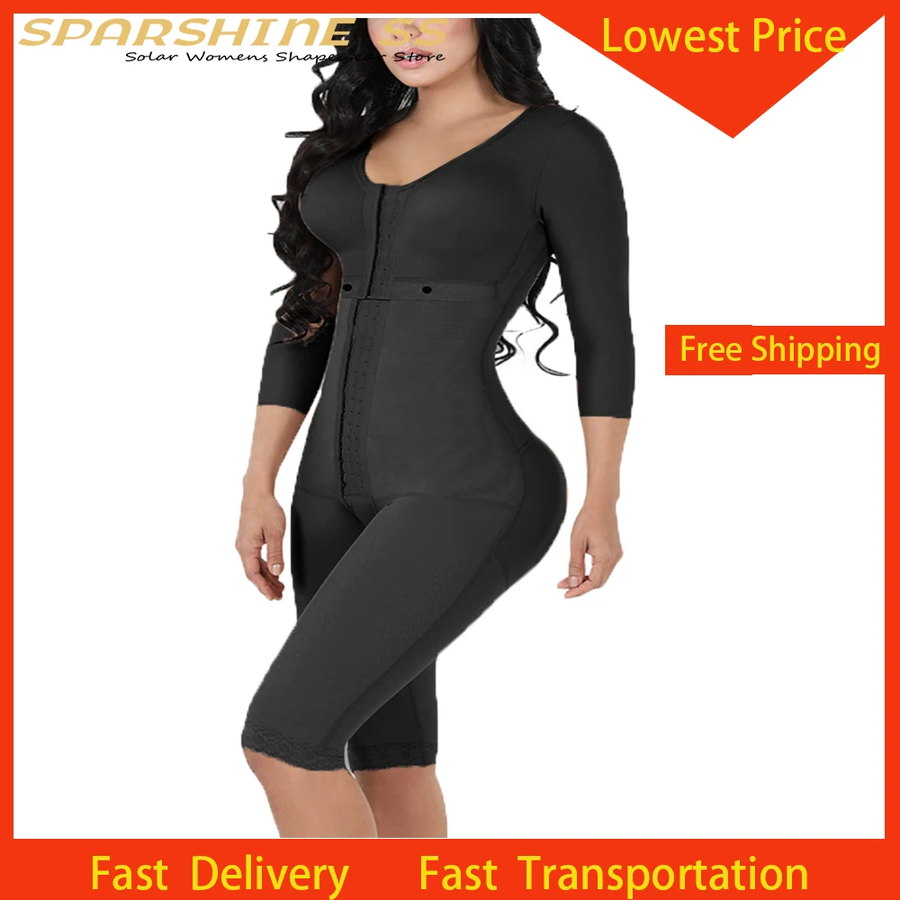 Fajas Colombianas Originales Long Bodyshaper With Bra Full Body Slimming Undergarment for Everyday Wear Tummy Shaper for Women
Fajas Colombianas Originales Long Bodyshaper With Bra Full Body Slimming Undergarment for Everyday Wear Tummy Shaper for Women
