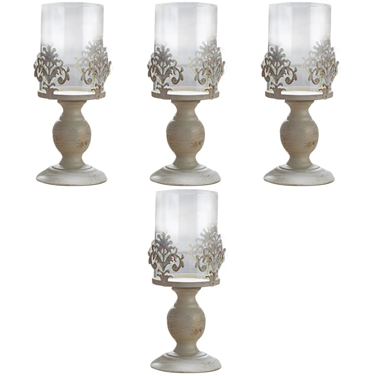 4x Delicate Metal Holder For Table Tea Holder Vintage Candlestick Holder Desktop Holder
4x Delicate Metal Holder For Table Tea Holder Vintage Candlestick Holder Desktop Holder