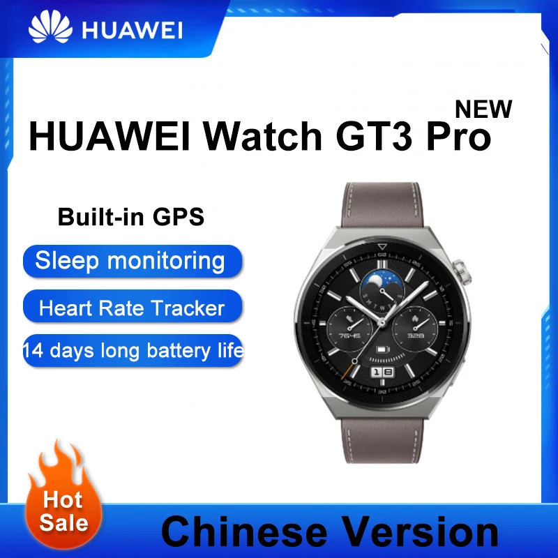NEW Product Huawei Watch GT3 Pro Men's And Women's ECG Smart Sports Watch Support Phone Call NFC Waterproof
NEW Product Huawei Watch GT3 Pro Men's And Women's ECG Smart Sports Watch Support Phone Call NFC Waterproof