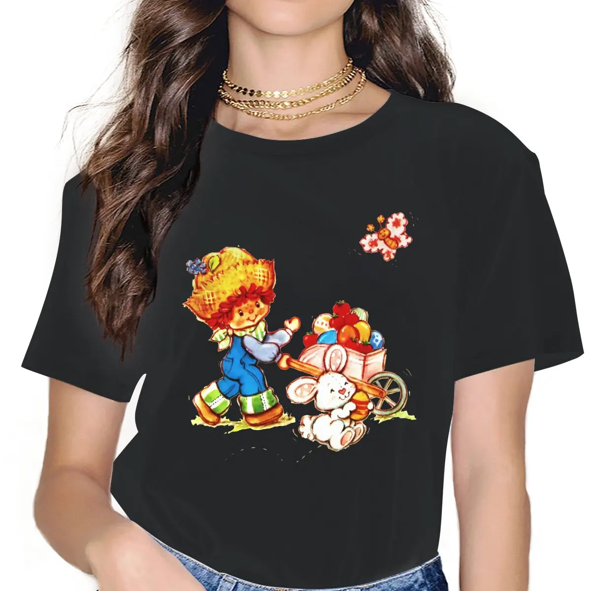 80s Aesthetic Huckleberry Egg Barrel Classic Women T Shirts Strawberry Shortcake TV Funny Tees Short Sleeve O Neck T-Shirt
80s Aesthetic Huckleberry Egg Barrel Classic Women T Shirts Strawberry Shortcake TV Funny Tees Short Sleeve O Neck T-Shirt